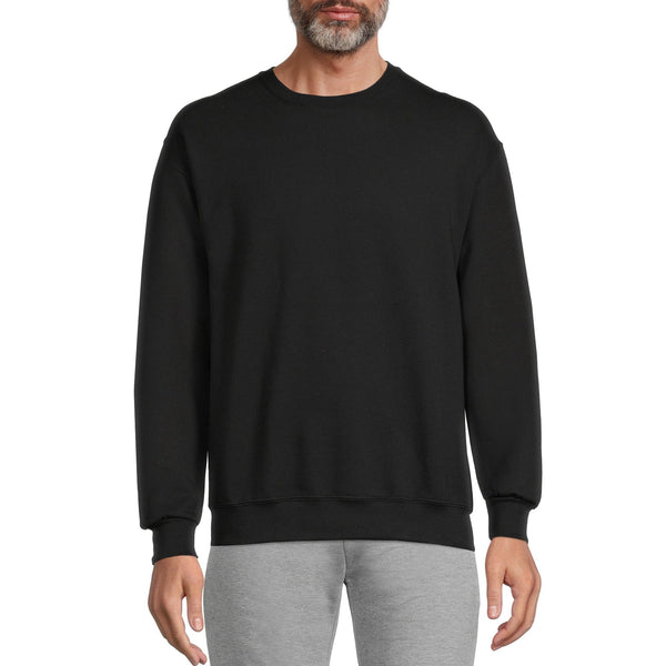 Athletic Works Men's Fleece Crewneck Sweatshirt, Sizes S-4XL